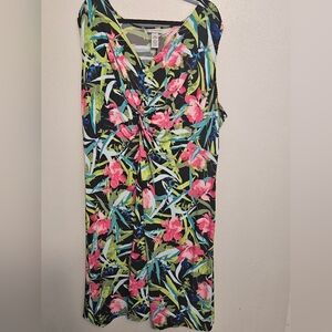 Midi floral dress